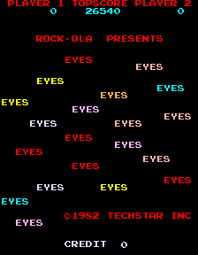 Eyes (Techstar) Title Screen